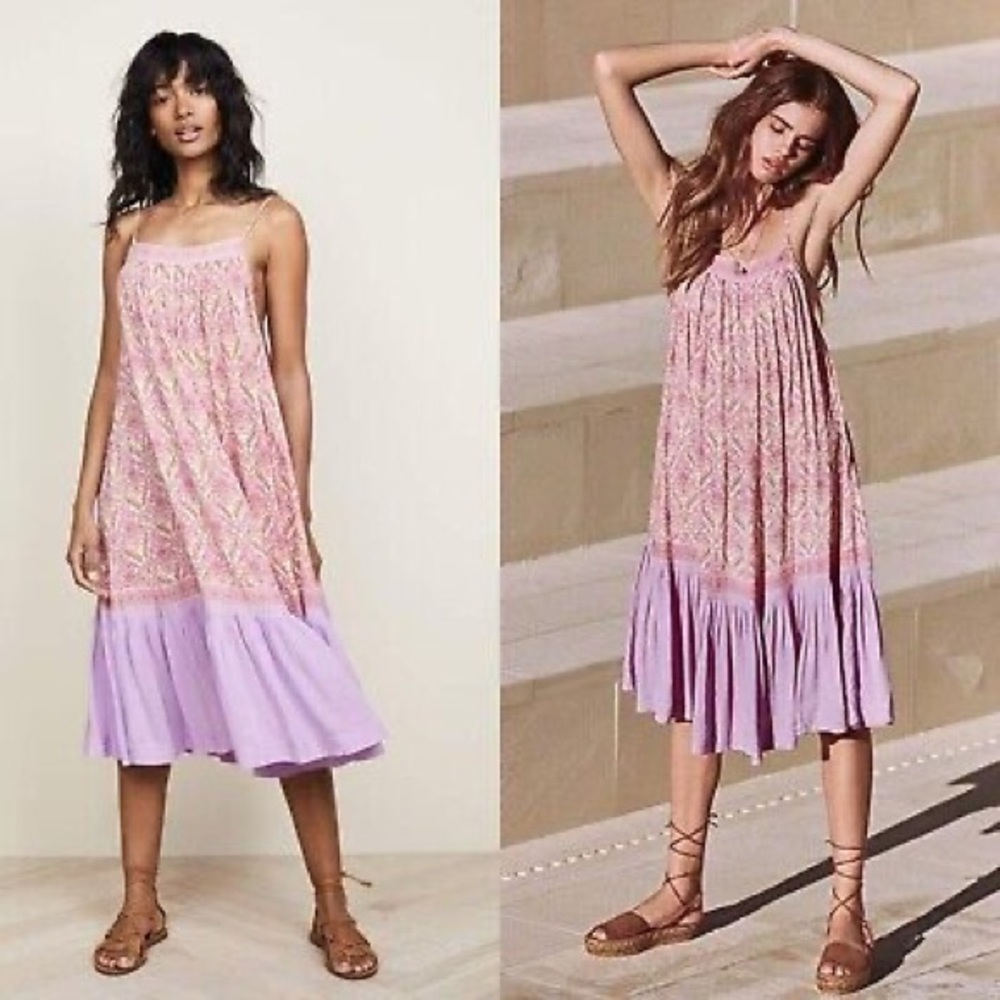 Spell & the Gypsy Jewel Strappy Dress in Quartz